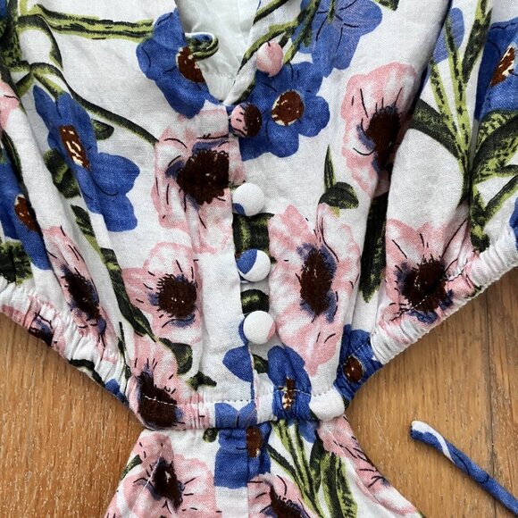 Sabo Skirt Arturo Floral Playsuit Romper - Picture 6 of 9